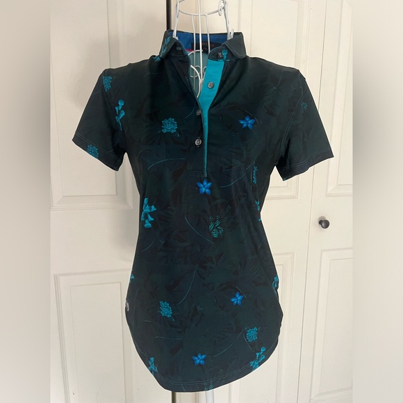 Greyson Golf Polo Shirt Top XS Blouse Activewear Short Sleeve SS Collared - Picture 3 of 4